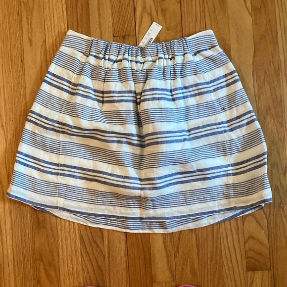 NWT J. Crew linen skirt Sz 6 - Picture 3 of 7